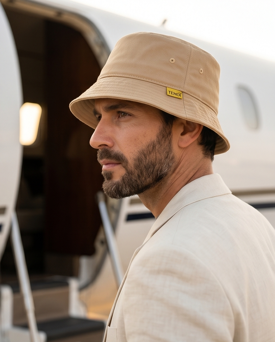 Khaki Bucket Hat | Brown Hat