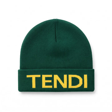 Golf Green Knitted Winter Beanie
