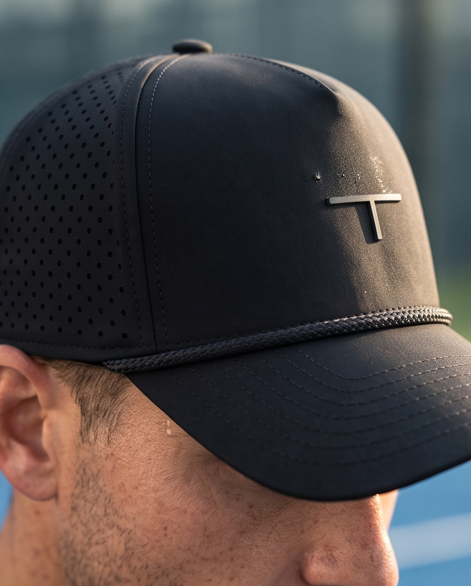 TENDI AeroRope Black Performance Cap