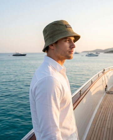 Olive Green Bucket Hat