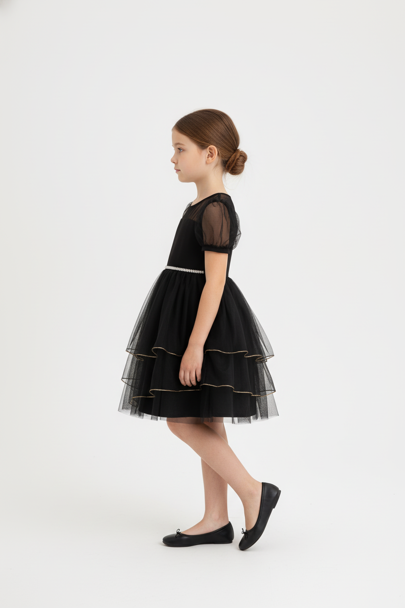 Midnight Pearl Frock
