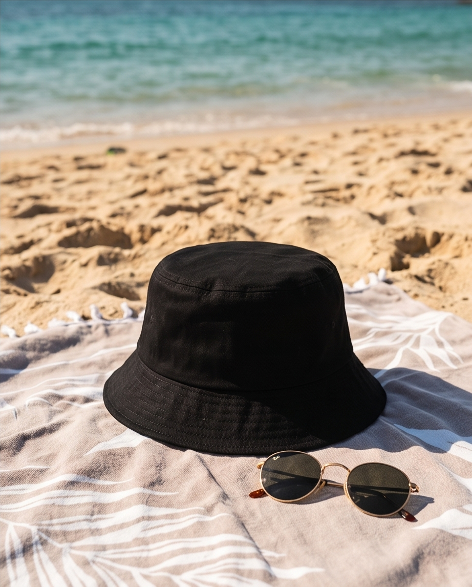 Tendi Unisex Bucket Hat Black - Tendi