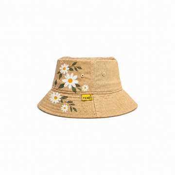 Daisy Hand Painted Bucket Hat