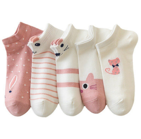 Cute Socks for Women | Pack of 5 - Tendi