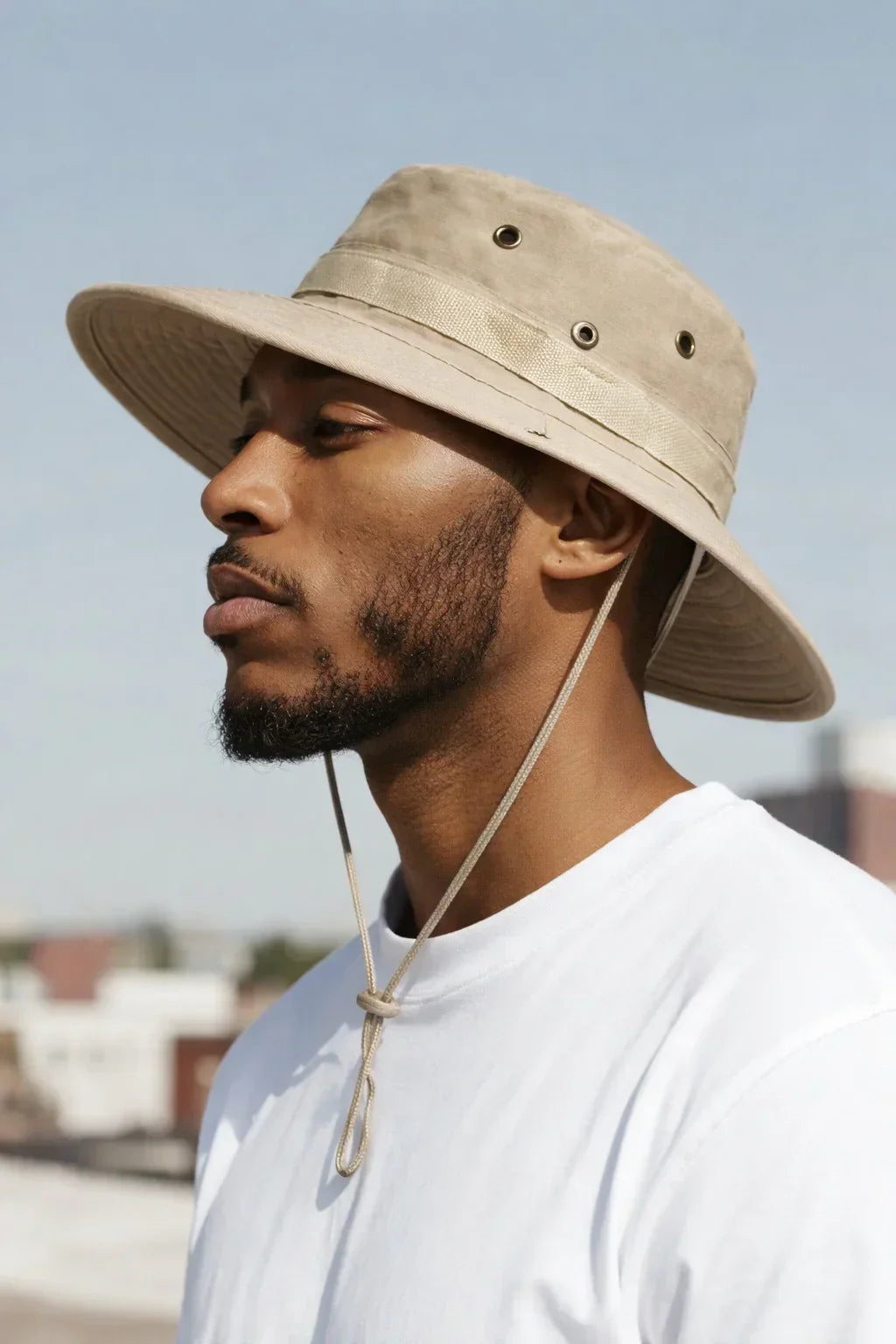 Beige Floppy Hat For Men & Women | Pack of 2 | UV Protection Hat | Outdoor Sun Protection