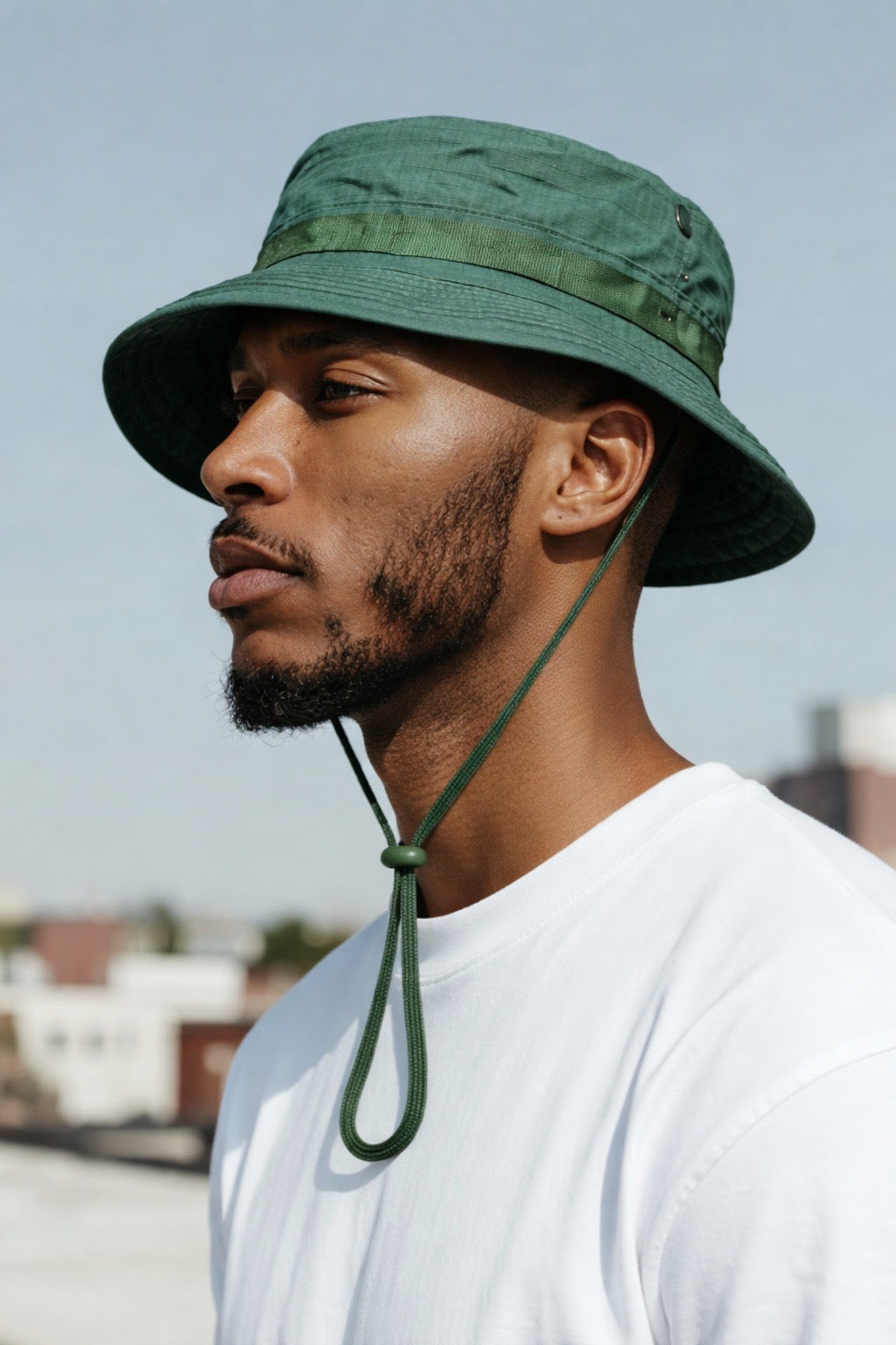 Tendi Classic Floppy Hat For Men & Women - Green Color | Outdoor Sun Protection | Boonie Hat