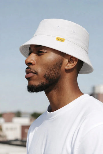 White Bucket Hat