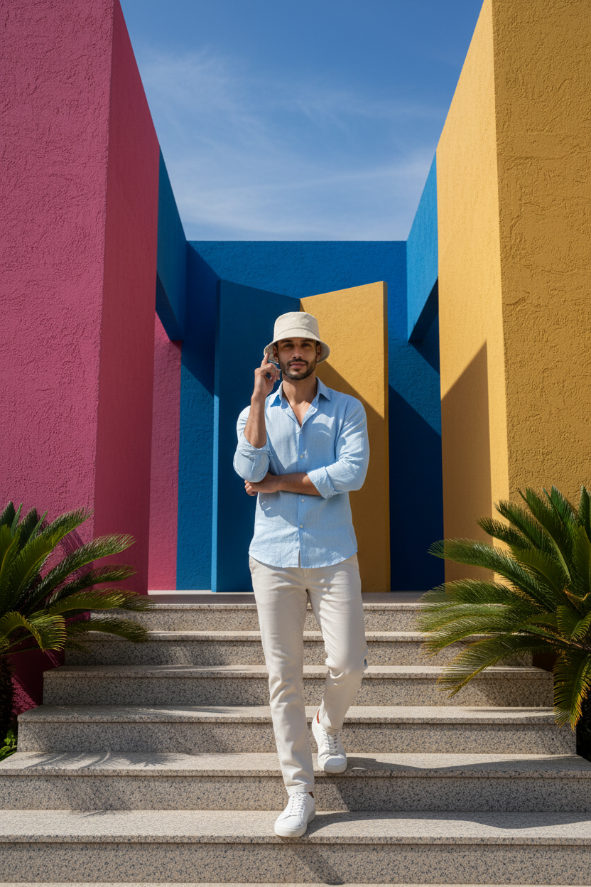 Brown & Beige Bucket Hats | Pack of 2
