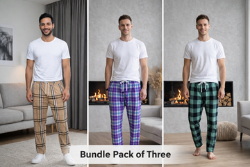 Tendi Ultra Comfort Cotton Check Pajamas - Pack of 3