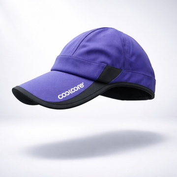 Sports Breathable Purple Cap - Unisex Golf & Cycling Cap Quick Dry