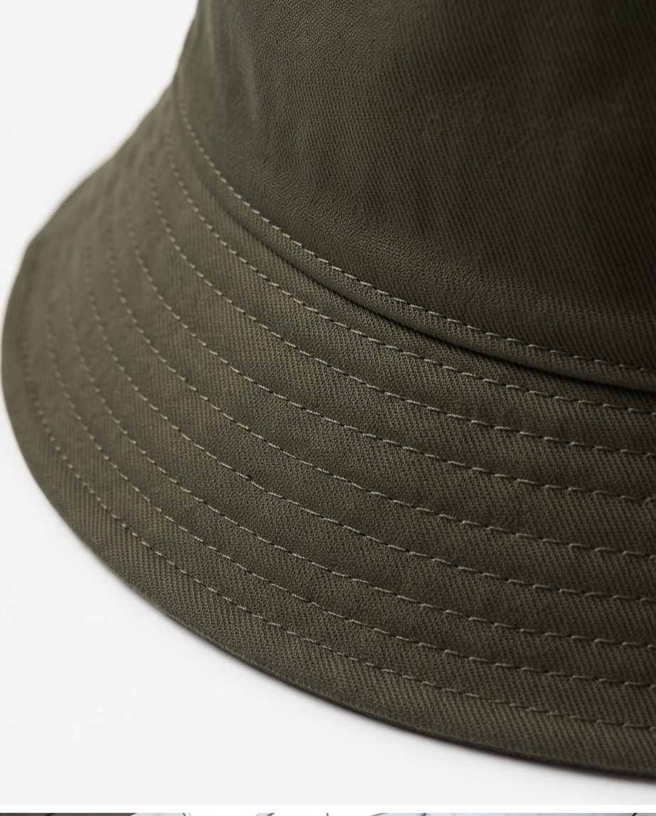 Olive Green Bucket Hat