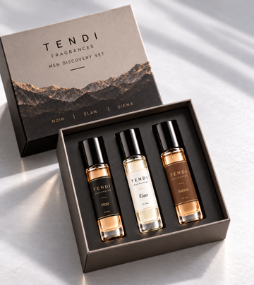 TENDI Men’s Fragrance Discovery Collection — Noir, Élan & Siena