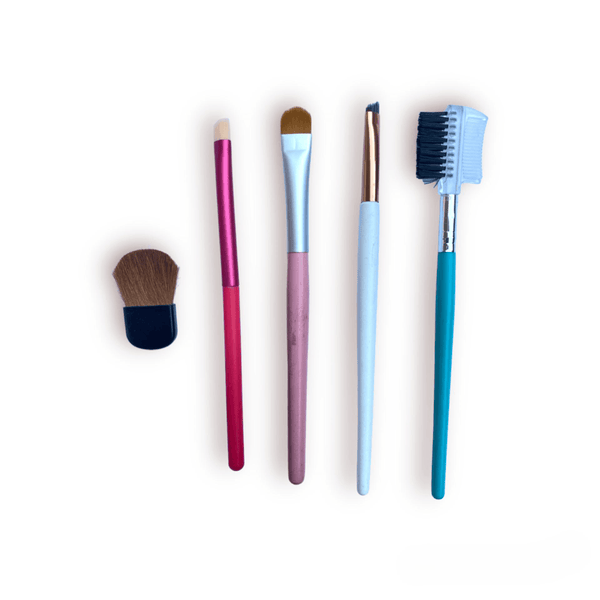 Pack of 5 Mix Makeup Brushes - Tendi