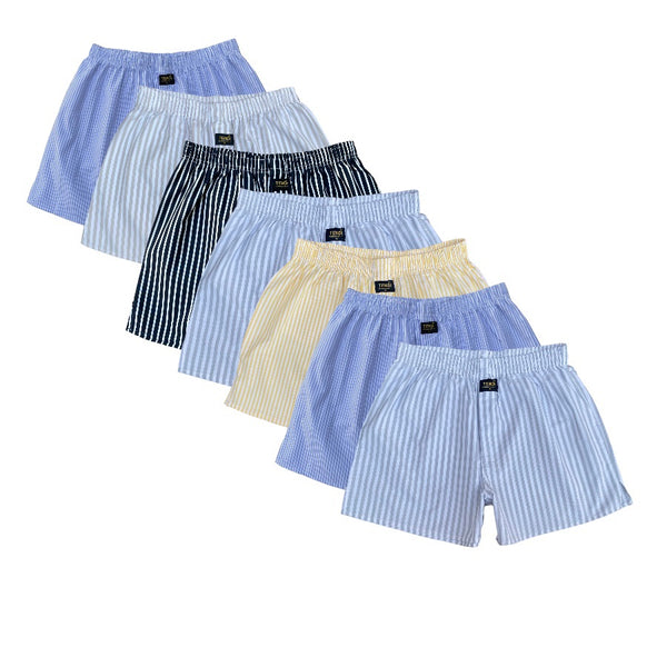 Cotton Boxer Underwear 7-Pack | Random Colors