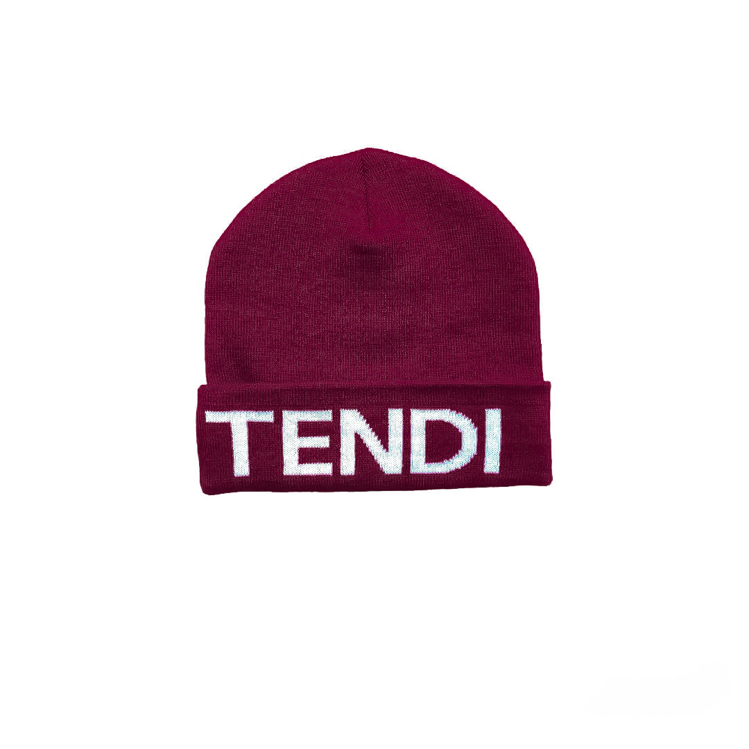 Tendi Beanie Cap Maroon | Unisex - Tendi