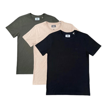 Crew Neck Tee 3-Pack